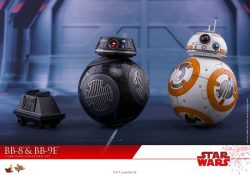 Hot Toys BB-8, BB-9E and Mouse Droid