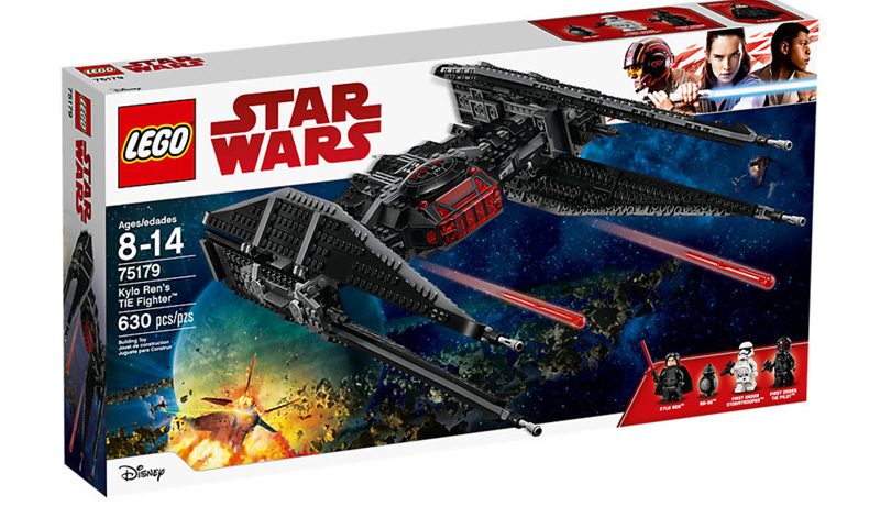 Lego Kylo Ren's TIE Fighter