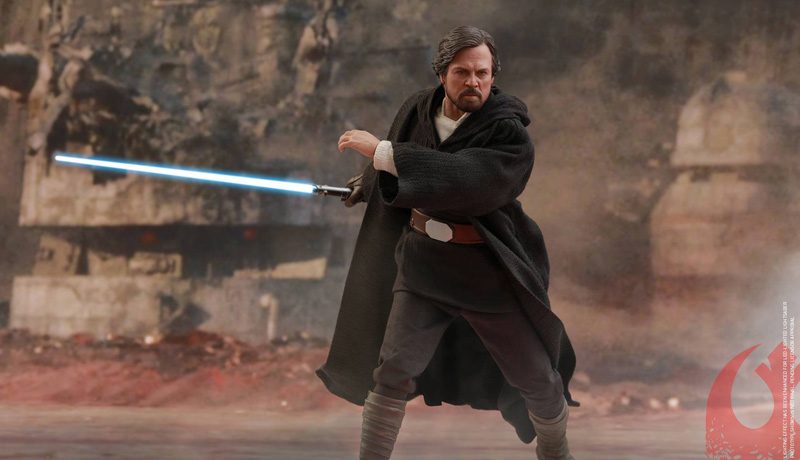 Hot Toys TLJ Luke Skywalker Crait Banner