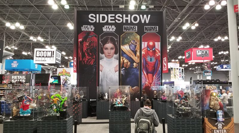 NYCC 2018 Sideshow Booth Banner