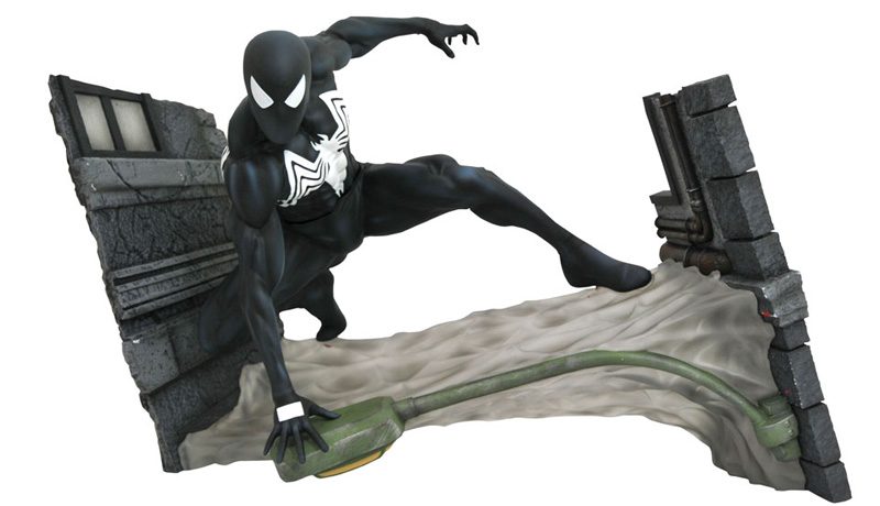 DST Marvel Comic Gallery Symbiote Spidey Banner