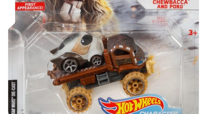 CHEWBACCA 2018 Hot Wheels Star Wars Character Cars