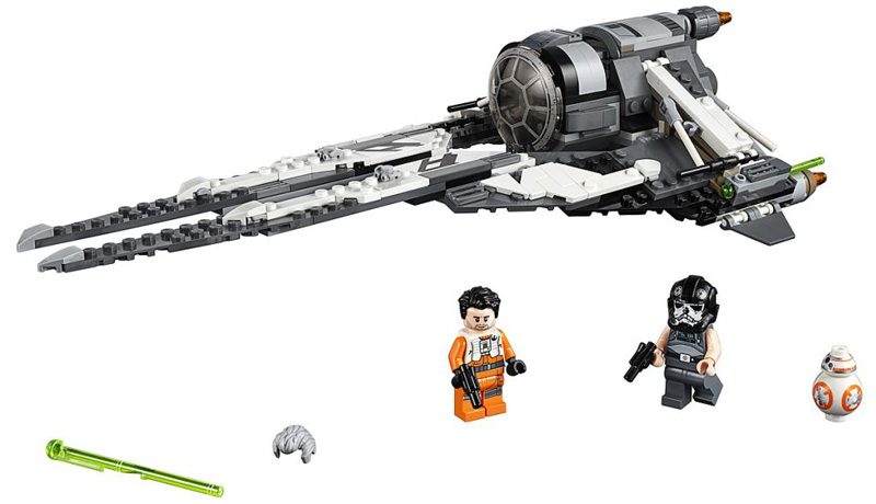 Lego 75242 Black Ace TIE Interceptor Banner