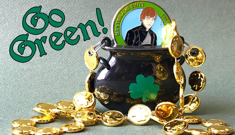 PSWCS Go Green Luke Skywalker Medallion Banner