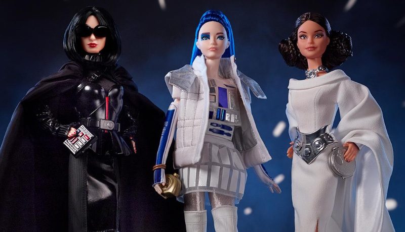 Star Wars x Barbie Doll Banner