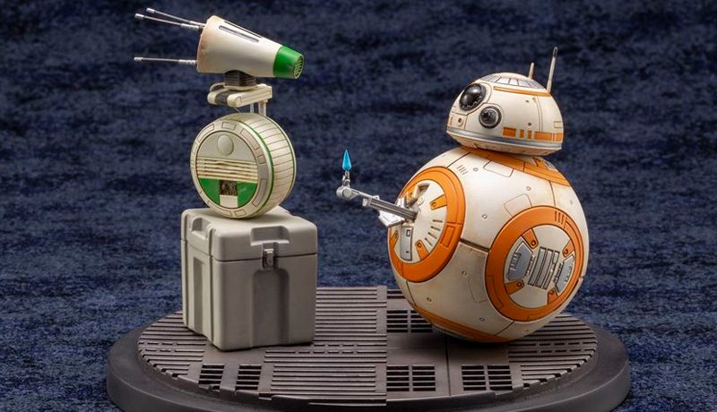 Kotobukiya ARTFX RoS BB-8 and D-O Banner
