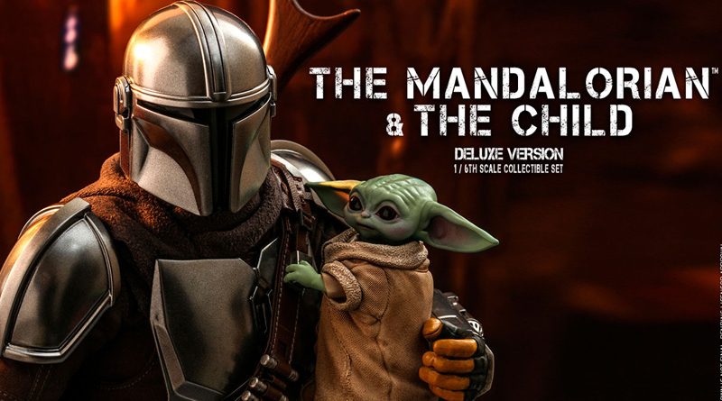 HT The Mandalorian And Child Deluxe Banner