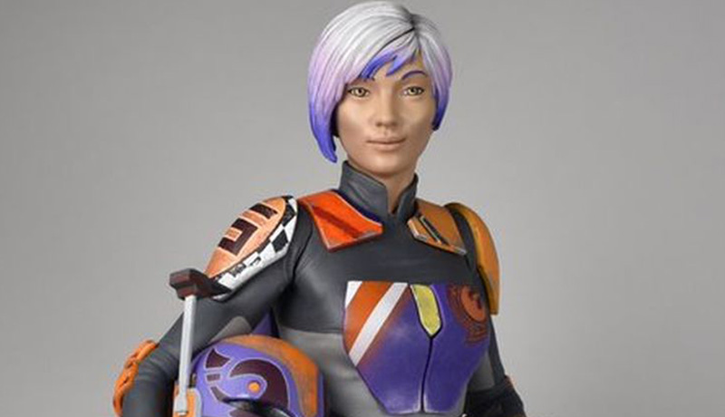 Gentle Giant Sabine Wreb Bust Banner