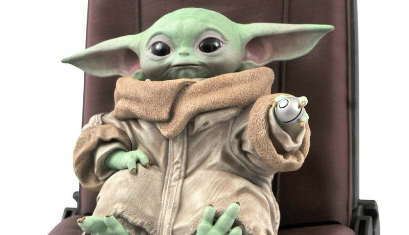 Gentle Giant Premier Collection The Child in Chair Banner