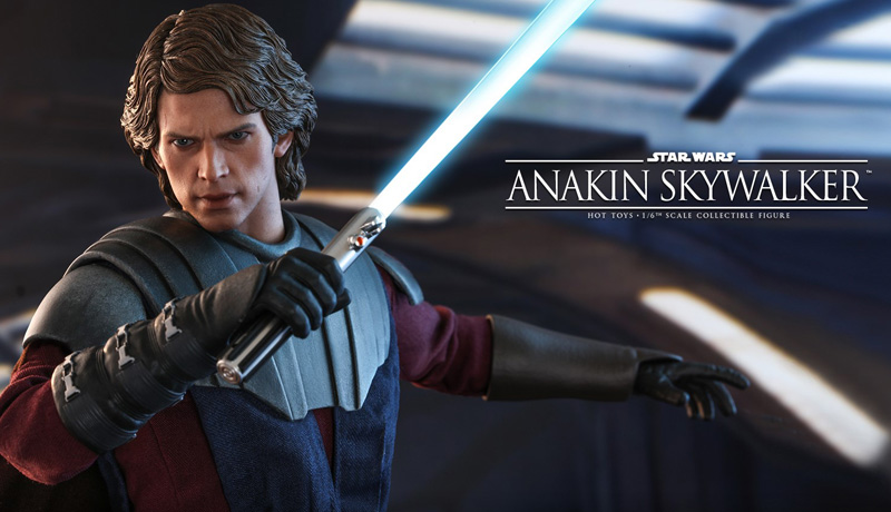 Hot Toys TCW Anakin Skywalker Accessories Banner
