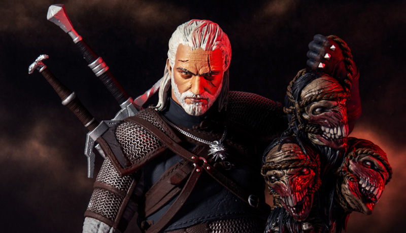 McFarlane Toys The Witcher Geralt Banner