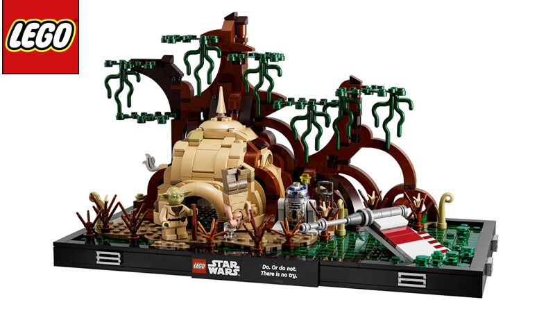 LEGO 75330 Dagobah Jedi Training Diorama Banner