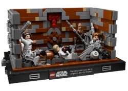 LEGO 75339 Death Star Trash Compactor Diorama Loose