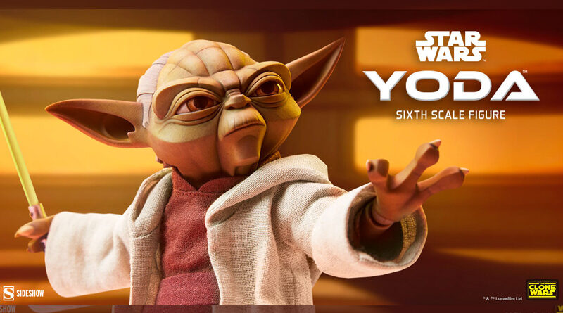 Sideshow TCW Yoda Teaser Banner