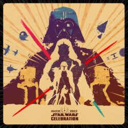 Star Wars Celebration Anaheim 2022 Key Art Poster