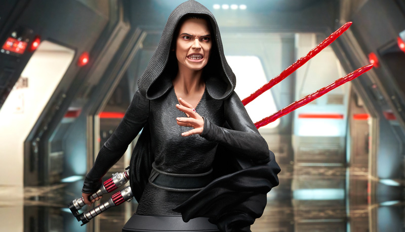 Gentle Giant TROS Dark Rey Bust Banner