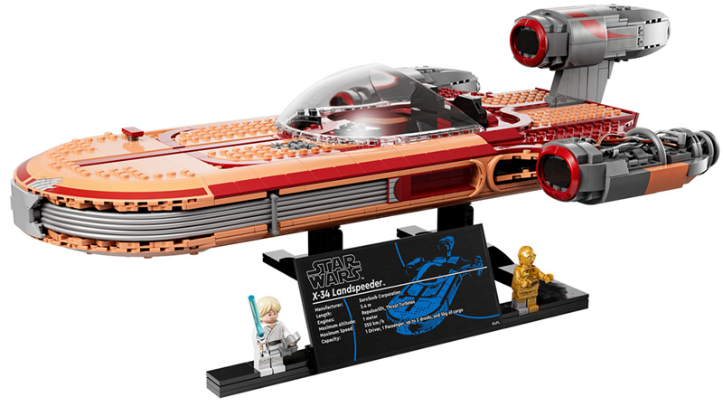 LEGO UCS 75341 Luke Skywalker Landspeeder Loose Banner