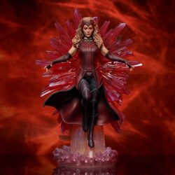 DST Marvel Gallery Diorama Wandavision Scarlet Witch Front