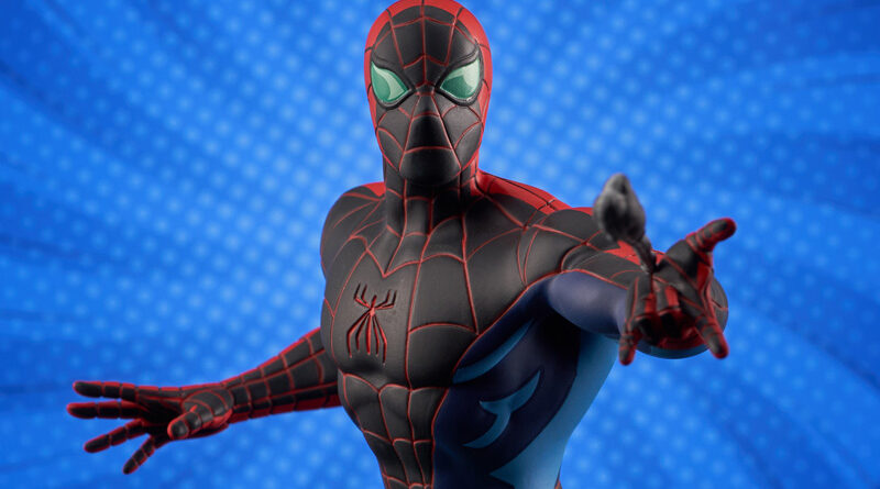 DST SDCC Marvel Bust Spider Sense Spider-Man Banner