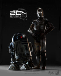 Hot Toys AOTC 20th R2-D2 C-3PO