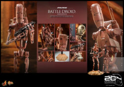 Hot Toys AOTC Geonosis Battle Droid Accessories