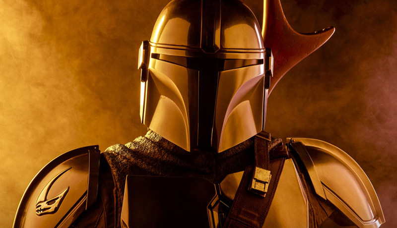 Sideshow The Mandalorian Din Djarin Life-Size Banner