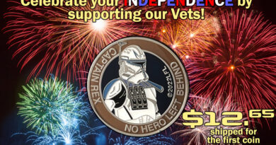 PSWCS Captain Rex July 4th Banner